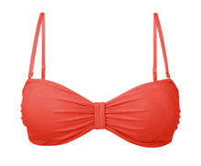 Carica l'immagine nel visualizzatore di Gallery, Product Front: Rio De Sol Reggiseno Top Malibu-Chili Bandeau-Duo
