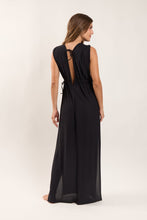 Carica l'immagine nel visualizzatore di Gallery, Model Back: Rio De Sol Vestito Da Spiaggia Black Long Dress Soleil
