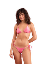 Carica l'immagine nel visualizzatore di Gallery, Model Front: Rio De Sol Slip Bottom Shimmer-Confetti Cheeky-Tie
