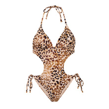 Carica l'immagine nel visualizzatore di Gallery, Product Front: Rio De Sol Intero Leopard Trikini-Comfy
