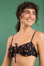 Carica l'immagine nel visualizzatore di Gallery, Image 09: Rio De Sol Reggiseno Top Cashew Balconet-Tie
