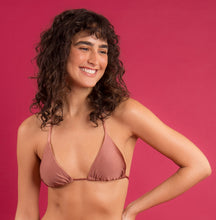 Carica l'immagine nel visualizzatore di Gallery, Image 08: Rio De Sol Reggiseno Top Shimmer-Copper Tri-Inv
