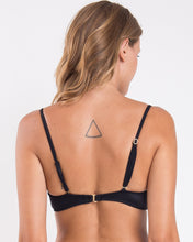 Carica l'immagine nel visualizzatore di Gallery, Image 06: Rio De Sol Reggiseno Top Touch-Black Bandeau-Crispy
