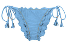 Carica l'immagine nel visualizzatore di Gallery, Product Front: Rio De Sol Slip Bottom Shimmer-Baltic-Sea Frufru-Comfy
