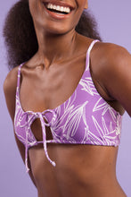 Carica l'immagine nel visualizzatore di Gallery, Image 08: Rio De Sol Reggiseno Top Trail-Purple Tank-Tie
