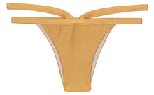 Carica l'immagine nel visualizzatore di Gallery, Product Front: Rio De Sol Slip Calcinha Gold Triangulo
