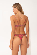 Carica l'immagine nel visualizzatore di Gallery, Model Back: Wednesday In Hawaii By Rio De Sol Slip Bottom Pua-Coco-Guava Sunset
