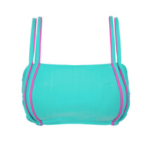 Carica l'immagine nel visualizzatore di Gallery, Product Front: Rio De Sol Reggiseno Top Duo Pink Blue
