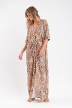 Carica l'immagine nel visualizzatore di Gallery, Image 06: Rio De Sol Vestito Da Spiaggia Leopard Long Dress
