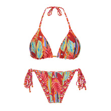 Carica l'immagine nel visualizzatore di Gallery, Product Back: Rio De Sol Completo Set Floral-Scales Tri-Inv Lacinho

