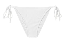 Carica l'immagine nel visualizzatore di Gallery, Product Front: Rio De Sol Slip Bottom Bora-White Lacinho

