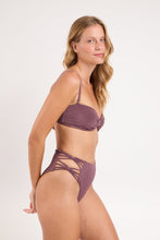 Carica l'immagine nel visualizzatore di Gallery, Image 02: Rio De Sol Completo Set Malibu-Ebano Bandeau-Iris Highwaist-Spin-Iris
