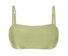 Carica l'immagine nel visualizzatore di Gallery, Product Front: Rio De Sol Reggiseno Top Oliva Bandeau-Reto
