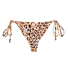 Carica l'immagine nel visualizzatore di Gallery, Product Front: Rio De Sol Slip Bottom Leopard Cheeky-Tie
