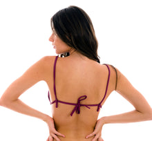 Carica l'immagine nel visualizzatore di Gallery, Image 07: Rio De Sol Reggiseno Top Palms-Vine Tri-Fixo
