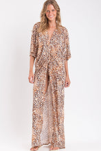 Carica l'immagine nel visualizzatore di Gallery, Gallery: Rio De Sol Vestito Da Spiaggia Leopard Long Dress
