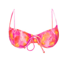 Carica l'immagine nel visualizzatore di Gallery, Product Front: Rio De Sol Reggiseno Top Joyful Balconet-Tie
