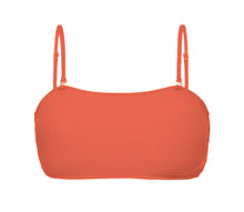 Carica l'immagine nel visualizzatore di Gallery, Product Front: Rio De Sol Reggiseno Top Light-Peach Bandeau-Reto
