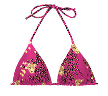 Carica l'immagine nel visualizzatore di Gallery, Product Front: Rio De Sol Reggiseno Top Roar-Pink Tri-Inv
