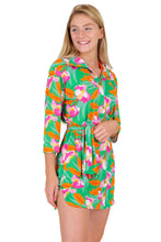 Carica l'immagine nel visualizzatore di Gallery, Image 04: Rio De Sol Camicia Green Bloom Chemise
