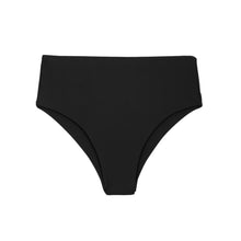 Carica l'immagine nel visualizzatore di Gallery, Product Front: Rio De Sol Slip Bottom Nero Hotpants
