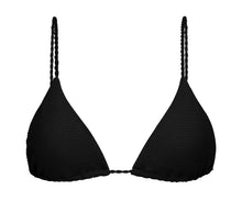 Carica l'immagine nel visualizzatore di Gallery, Product Front: Rio De Sol Reggiseno Top St-Tpz-Black Tri-Inv
