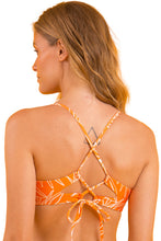 Carica l'immagine nel visualizzatore di Gallery, Image 07: Rio De Sol Reggiseno Top Trail-Orange Tank-Tie

