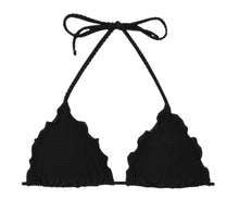 Carica l'immagine nel visualizzatore di Gallery, Product Front: Rio De Sol Reggiseno Top Dots-Black Frufru
