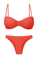 Carica l'immagine nel visualizzatore di Gallery, Product Front: Rio De Sol Completo Set Malibu-Chili Bandeau-Duo Essential
