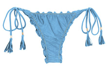 Carica l'immagine nel visualizzatore di Gallery, Product Front: Rio De Sol Slip Bottom Shimmer-Baltic-Sea Frufru-Fio
