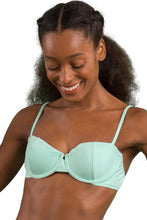 Carica l'immagine nel visualizzatore di Gallery, Gallery: Rio De Sol Reggiseno Top Malibu-Menta Balconet
