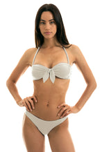 Carica l'immagine nel visualizzatore di Gallery, Model Front: Rio De Sol Slip Bottom Perola Bandeau
