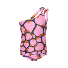 Carica l'immagine nel visualizzatore di Gallery, Product Front: Rio De Sol Intero Bambina Amore-Pink Santorini-Kids
