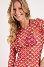 Carica l'immagine nel visualizzatore di Gallery, Image 07: Rio De Sol Vestito Da Spiaggia Floral-Scales Dress Lucy
