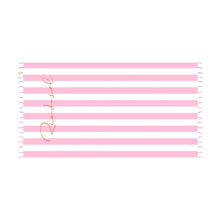 Carica l'immagine nel visualizzatore di Gallery, Product Back: Rio De Sol Telo Mare Fouta Rosa
