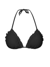 Carica l'immagine nel visualizzatore di Gallery, Product Front: Rio De Sol Reggiseno Top Malibu-Black Frufru
