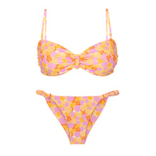 Carica l'immagine nel visualizzatore di Gallery, Product Front: Rio De Sol Completo Set Dreamy Bandeau-Crispy Cheeky-Crispy

