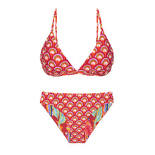 Carica l'immagine nel visualizzatore di Gallery, Product Front: Rio De Sol Completo Set Floral-Scales Tri-Fixo Essential-Comfy

