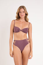 Carica l'immagine nel visualizzatore di Gallery, Image 05: Rio De Sol Completo Set Malibu-Ebano Bandeau-Iris Highwaist-Spin-Iris
