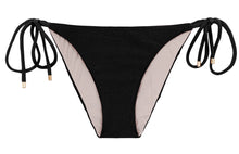 Carica l'immagine nel visualizzatore di Gallery, Product Front: Rio De Sol Slip Bottom Shimmer-Black Ibiza-Comfy
