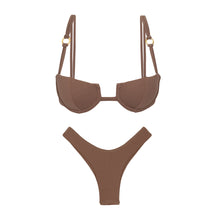 Carica l'immagine nel visualizzatore di Gallery, Product Front: Rio De Sol Completo Set Sand-Cappuccino Juliette-Aya Nara
