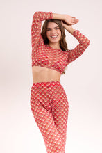 Carica l'immagine nel visualizzatore di Gallery, Image 10: Rio De Sol Pantaloni Da Spiaggia Floral-Scales Pants Lana
