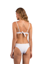 Carica l'immagine nel visualizzatore di Gallery, Model Back: Rio De Sol Reggiseno Top Bora-White Bra-Trio
