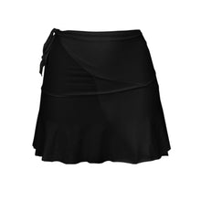 Carica l'immagine nel visualizzatore di Gallery, Product Front: Rio De Sol Gonna Da Spiaggia Mini Skirt Nero
