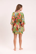 Carica l'immagine nel visualizzatore di Gallery, Model Back: Rio De Sol Caftano / Copricostume Tropical Kaftan Bel
