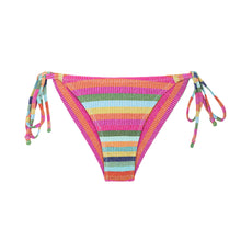 Carica l'immagine nel visualizzatore di Gallery, Product Front: Rio De Sol Slip Bottom Supercolor Cheeky-Tie
