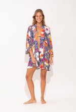 Carica l'immagine nel visualizzatore di Gallery, Image 04: Rio De Sol Caftano / Copricostume Garden-Flower Kimono
