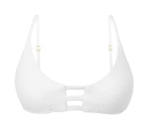Carica l'immagine nel visualizzatore di Gallery, Product Front: Rio De Sol Reggiseno Top Bora-White Bra-Trio

