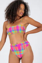 Carica l'immagine nel visualizzatore di Gallery, Gallery: Rio De Sol Completo Set Tulip-Garden Bandeau-Reto Hotpant-Cos

