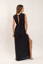 Carica l'immagine nel visualizzatore di Gallery, Image 05: Rio De Sol Vestito Da Spiaggia Black Long Dress Soleil
